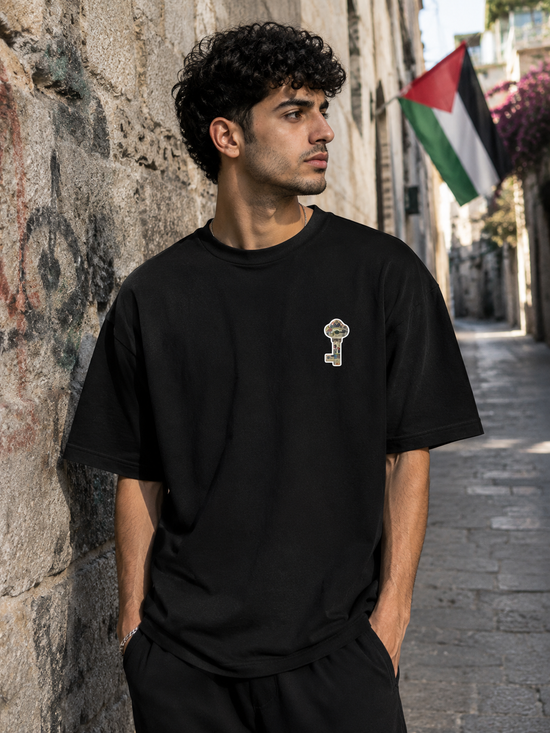 تيشرت مفتاح العودة – رمز الحق الفلسطيني الأبدي | غصن
