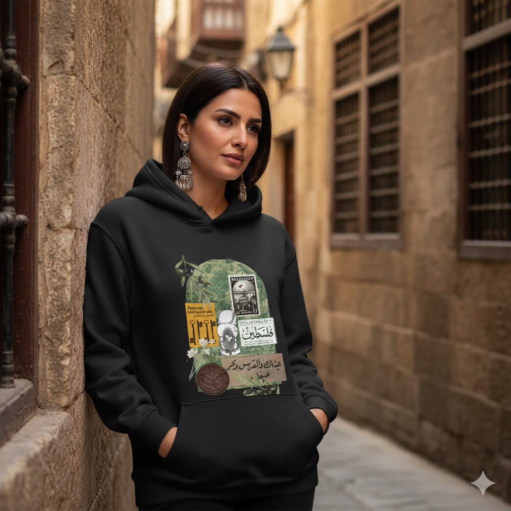 هودي حنظلة | رمز الوفاء ومفتاح العودة. ملابس فلسطينية مستوحاة من ناجي العلي