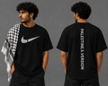 تيشرت Palestine's Version – الكوفية تُعيد كتابة الـ Swoosh | غصن